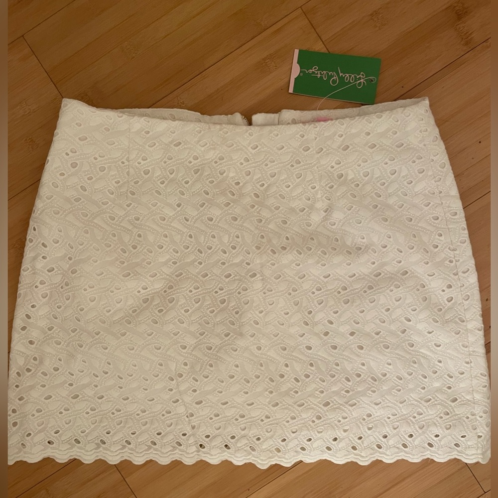 White Lilly Pulitzer skirt
